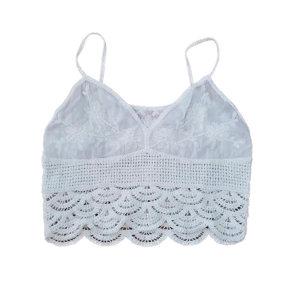 Semi sheer tank